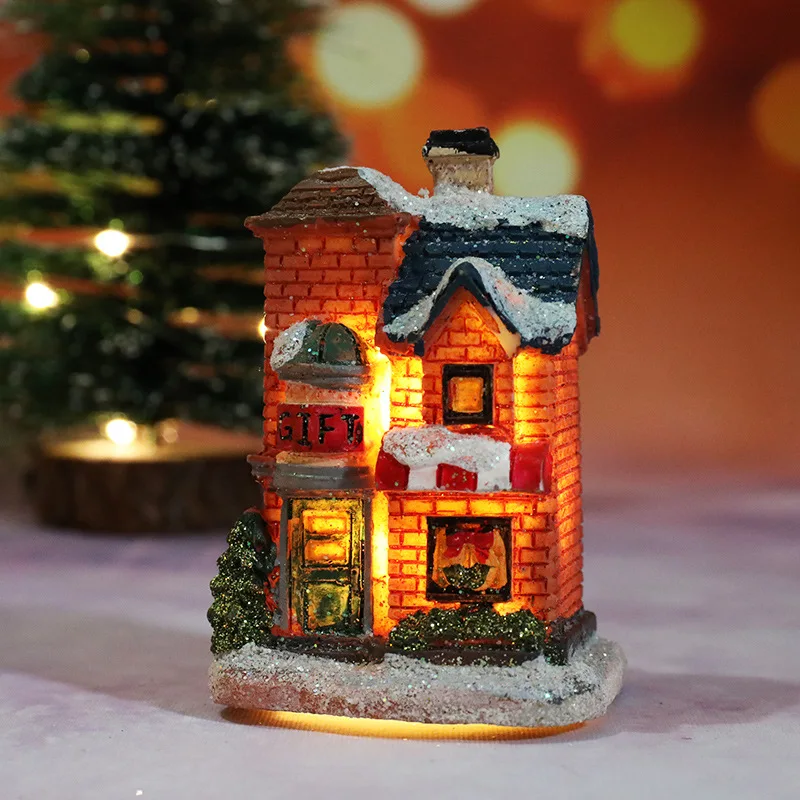 Winter Dreams LED Christmas House Figurines - Image 12