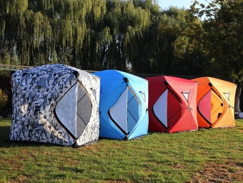 Winter Ice Cube Fishing Camping Tent - Image 4