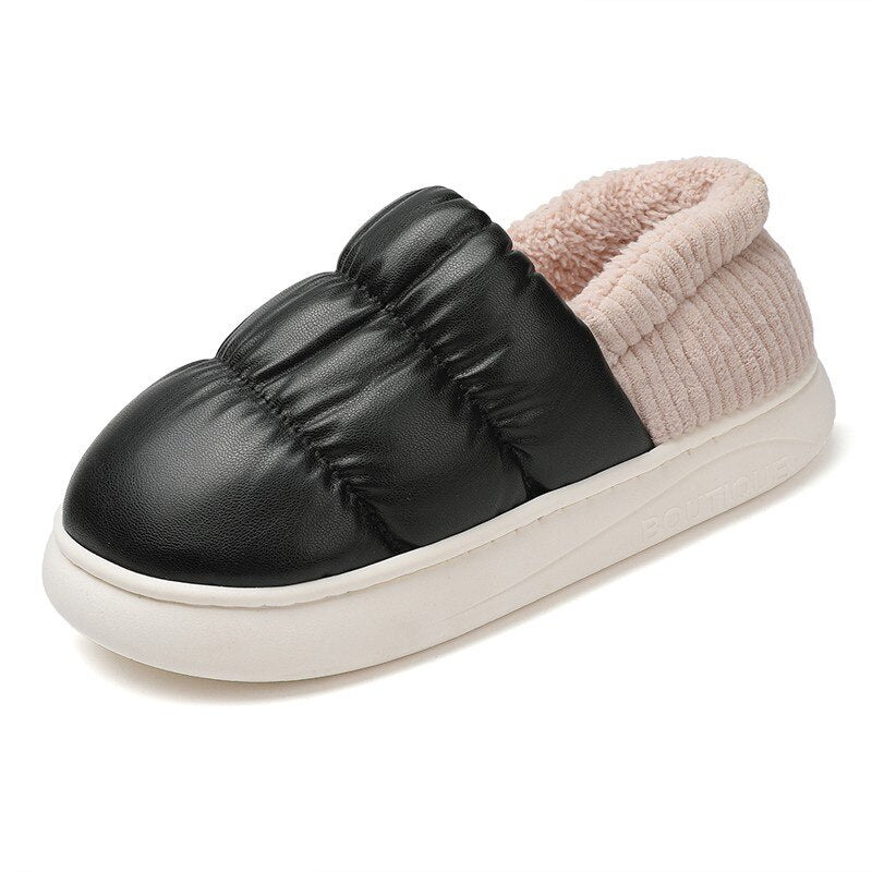 Winter Time Home Plush Slippers - Image 9