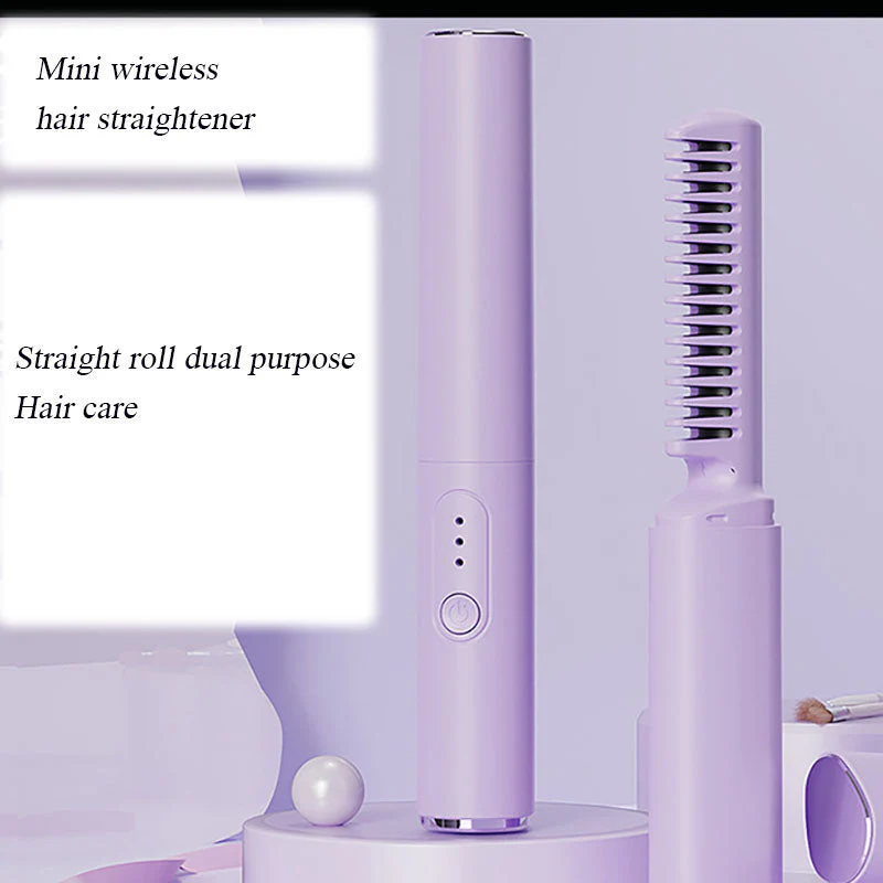 Wireless Anti-Burn Portable Hair Styler Comb - Image 3