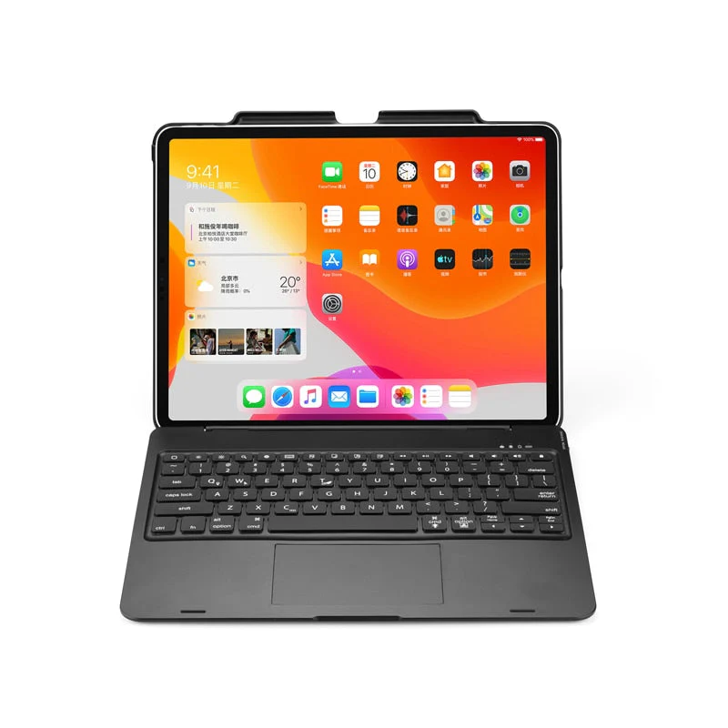 Wireless Backlit Keyboard iPad Holder Case - Image 2