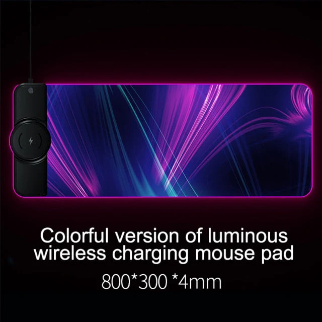 Wireless Charging RGB Luminous Mouse Mat - Image 5
