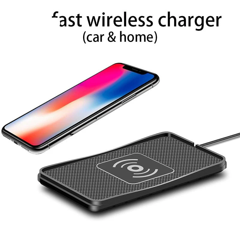 Wireless Non-Slip Car Fast Phone Charger Pad - Image 2