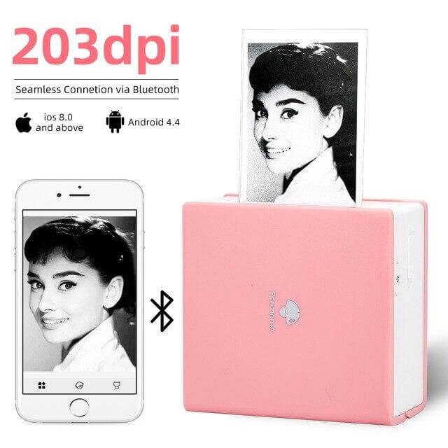 Wireless Pocket Size Label Photo Printer - Image 10