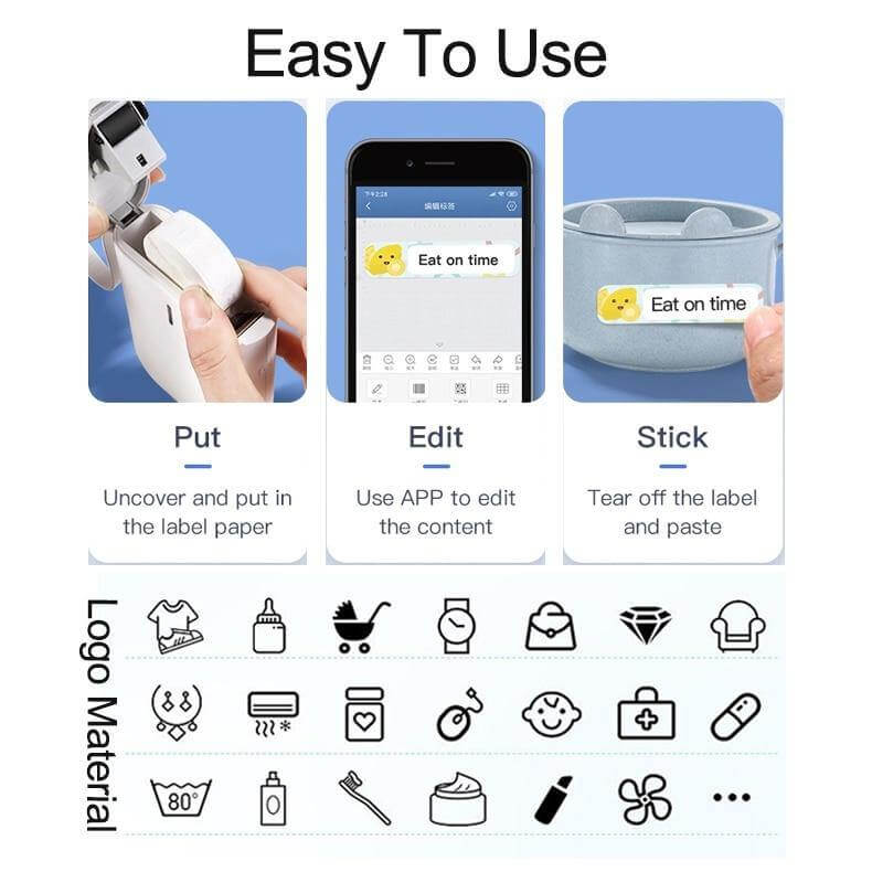 Wireless Portable Quick Thermal Label Printer - Image 8