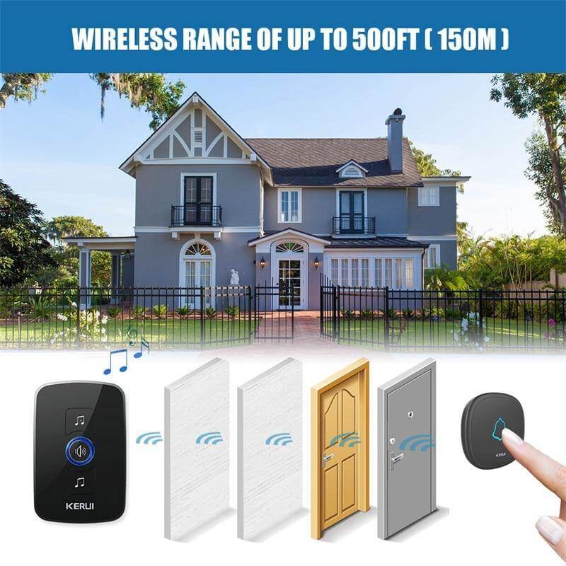 Wireless Waterproof Touch Button Doorbell - Image 9