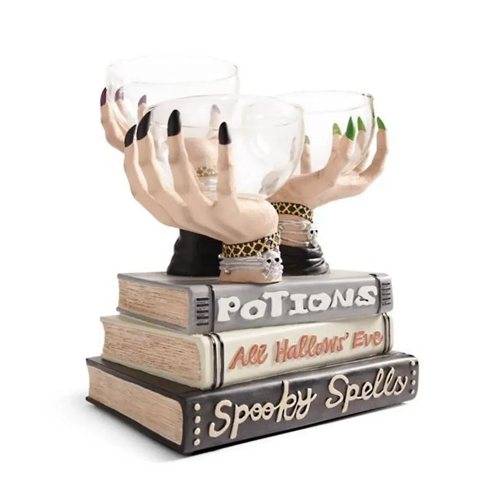 Witch Hand Vintage Resin Party Snack Holder - Image 3