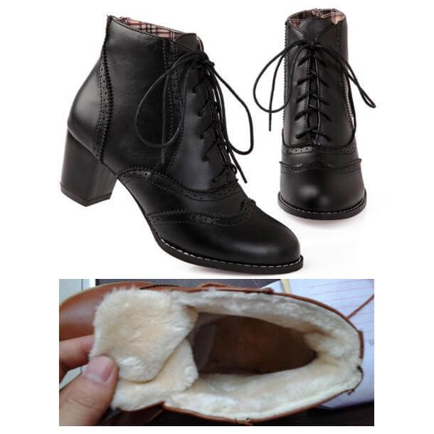 Women Ankle Winter Boots - Image 6