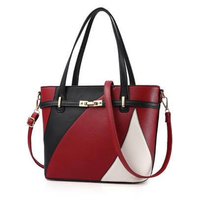 Women Leather Shoulder Handbags - Image 5
