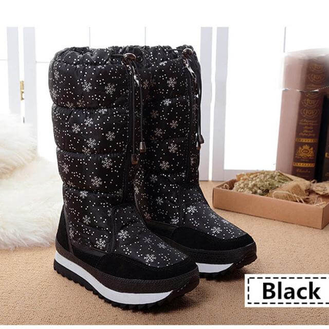 Women Plus Waterproof winter boots - Image 2