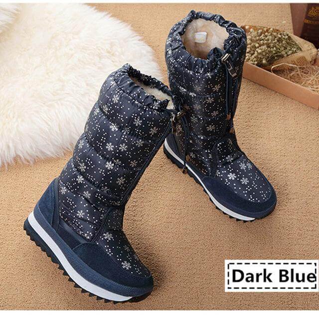 Women Plus Waterproof winter boots - Image 3