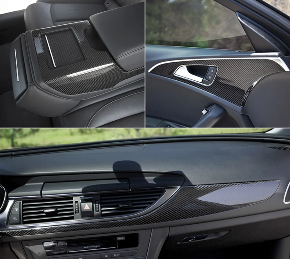 Wood Grain Interior Car Stickers - Image 12