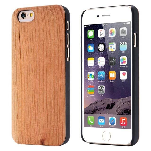Wooden Case Genuine Real Natural Wood Back Cover For X and Other Models - Image 3