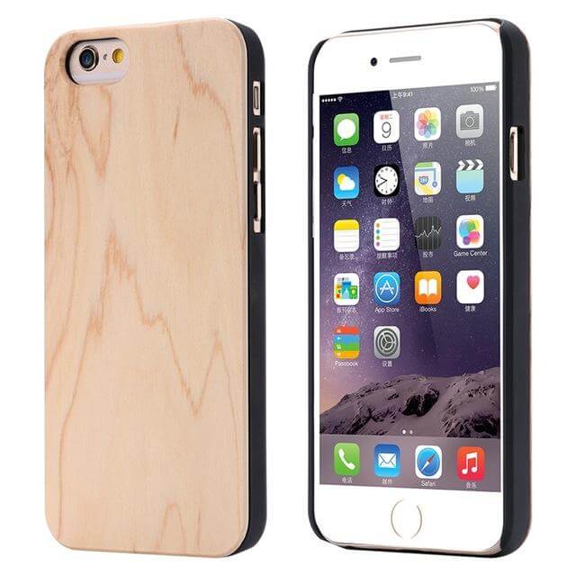 Wooden Case Genuine Real Natural Wood Back Cover For X and Other Models - Image 4