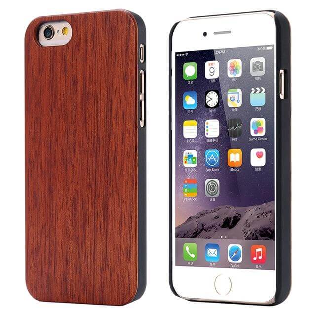 Wooden Case Genuine Real Natural Wood Back Cover For X and Other Models - Image 6