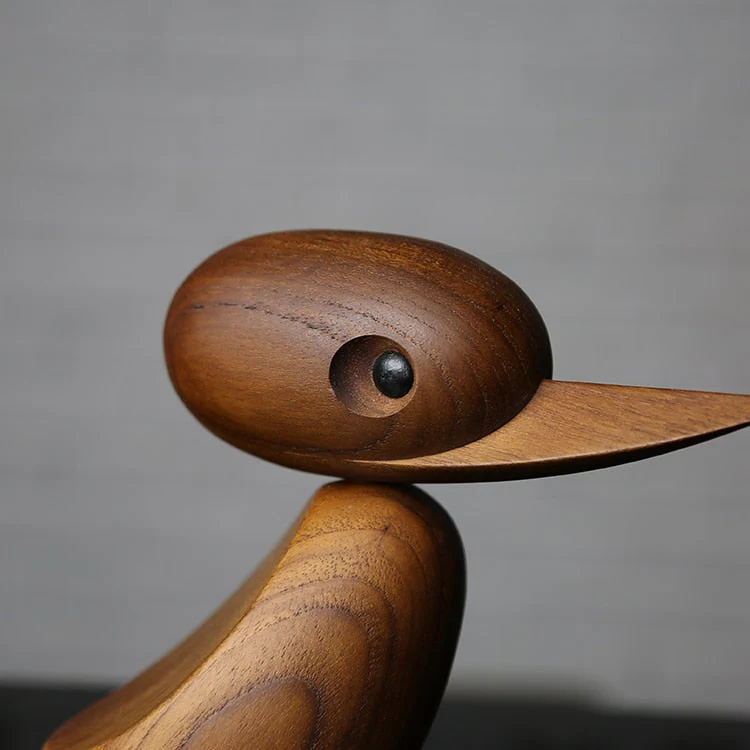 Wooden Classic Danish Puppet Duck Home Decor - Image 5