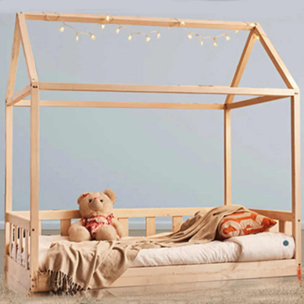 Wooden Dream House Kids Bed Frame - Image 2