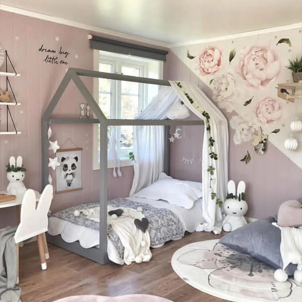 Wooden Dream House Kids Bed Frame - Image 3