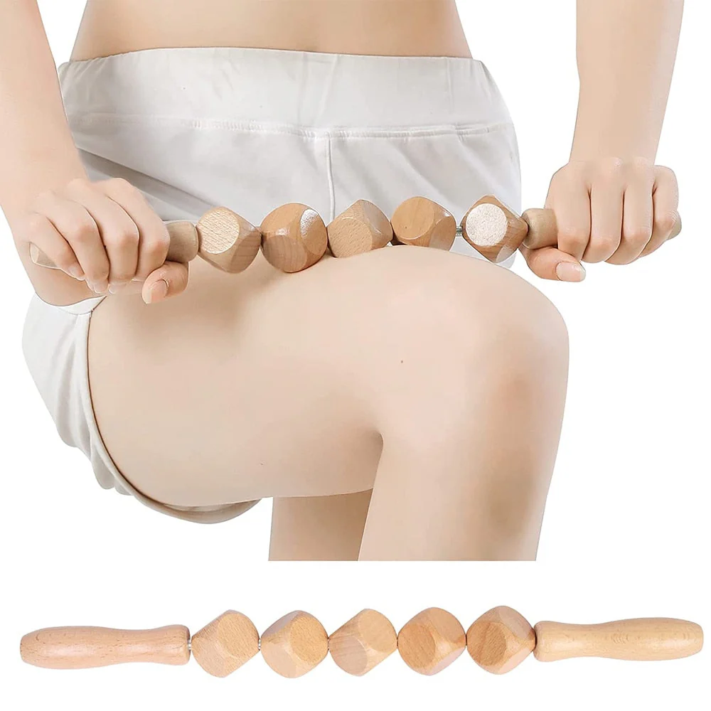 Wooden Gua Sha Neck Shoulder Back Massager - Image 5