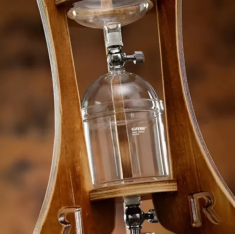 Wooden Handcrafted Ice Drip European Coffee Maker - Image 4