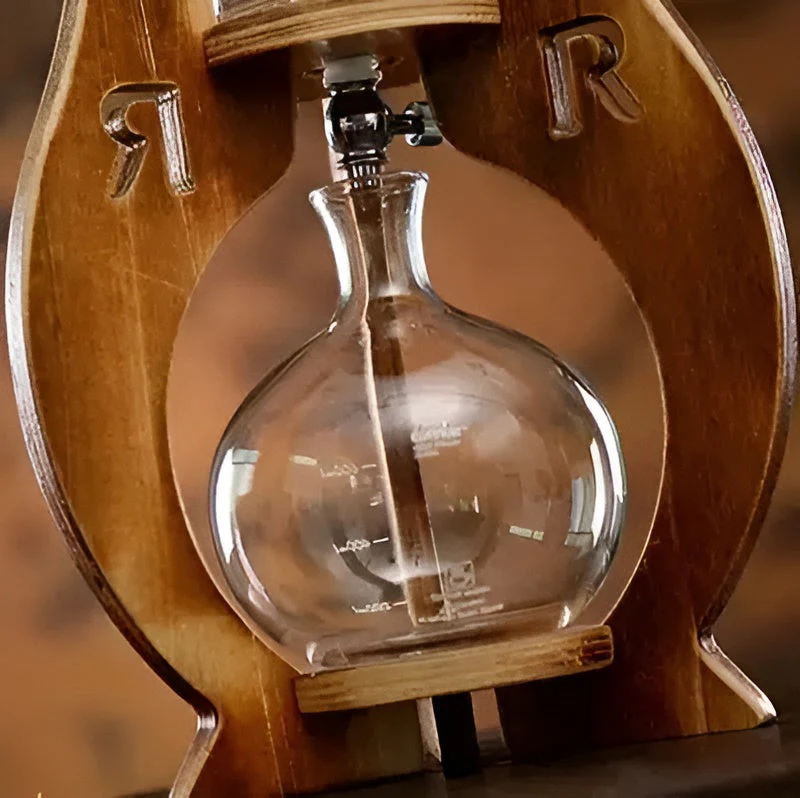 Wooden Handcrafted Ice Drip European Coffee Maker - Image 5