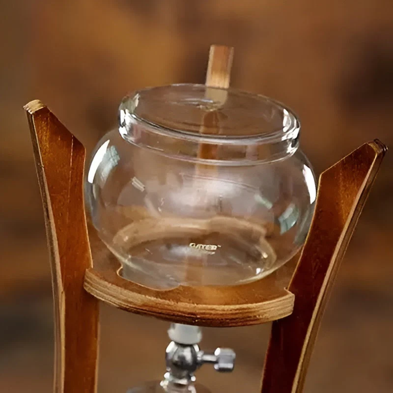 Wooden Handcrafted Ice Drip European Coffee Maker - Image 6