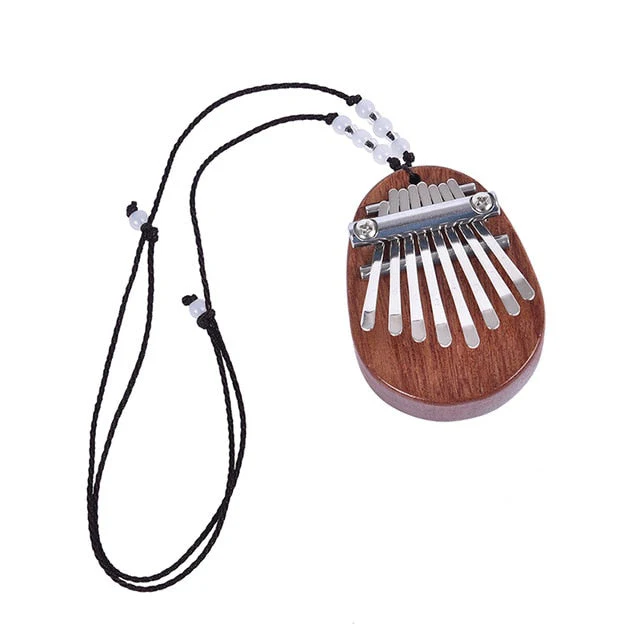 Wooden Mini 8 Keys Pocket Kalimba - Image 3