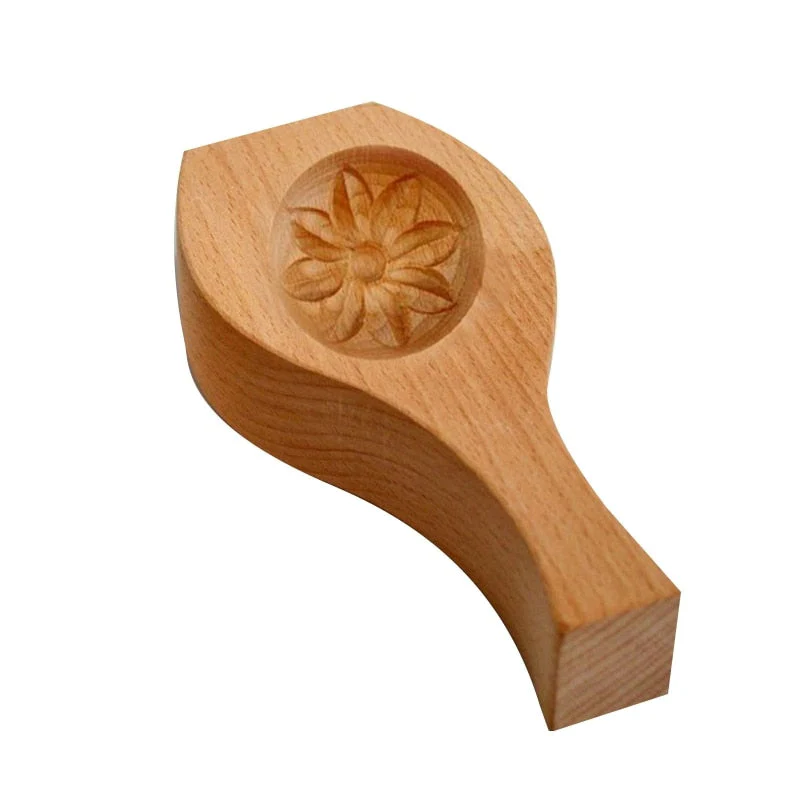 Wooden Moon Dumpling Maker Mold - Image 7