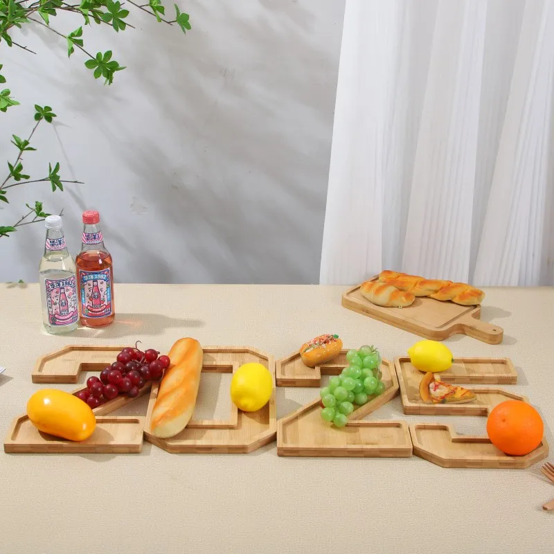 Wooden Numbers Serving Tray - Image 4