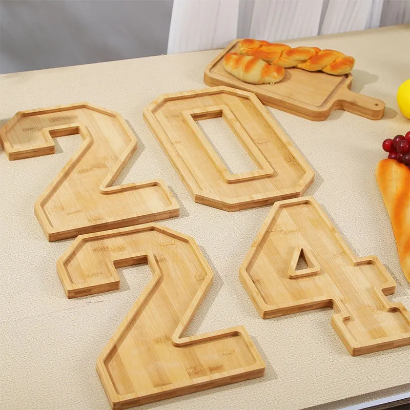 Wooden Numbers Serving Tray - Image 7