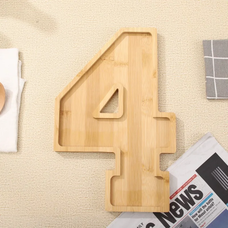 Wooden Numbers Serving Tray - Image 9