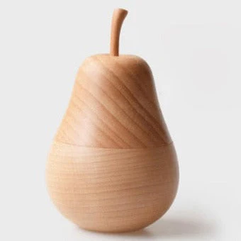 Wooden Pear Toothpick Holder - Image 4