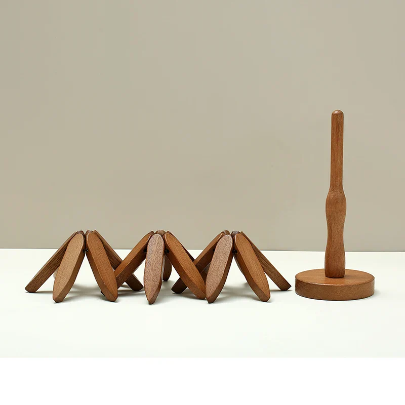 Wooden Tree Heat Resistant Coaster Set - Image 6