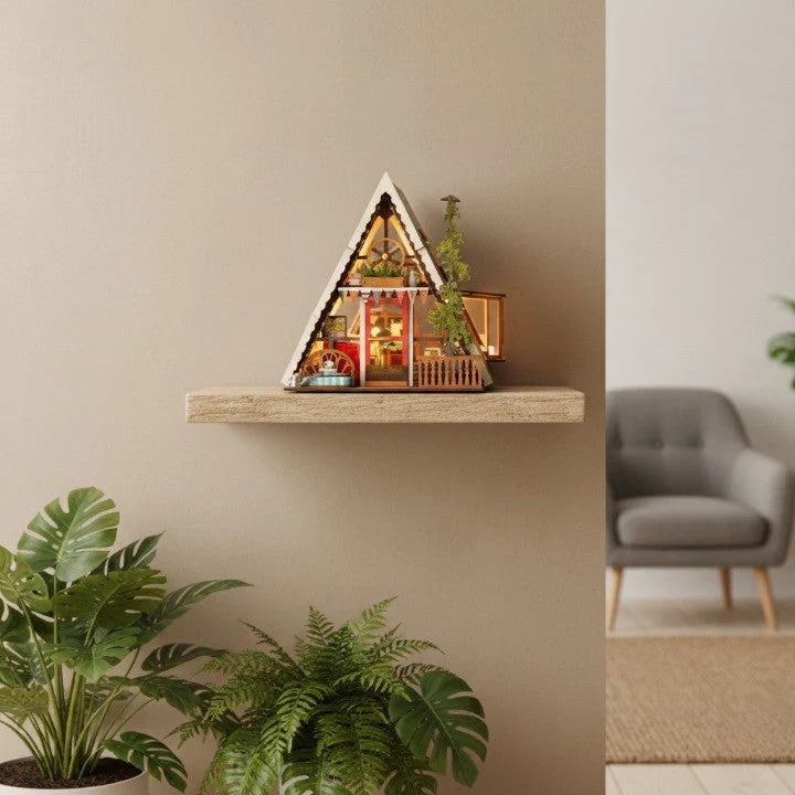 Woodland Dream Miniature Cabin DIY Craft Kit - Image 5