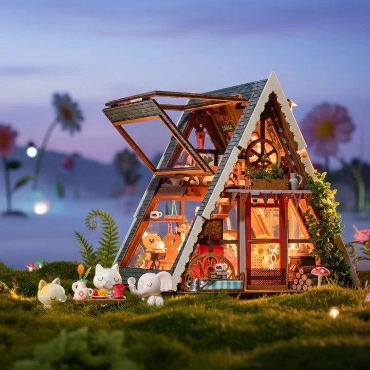 Woodland Dream Miniature Cabin DIY Craft Kit - Image 6