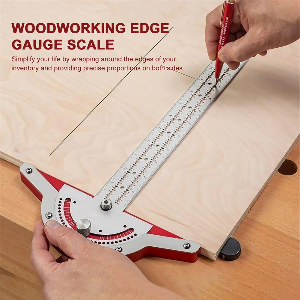 Woodwork Ultimate Layout Edge Ruler Tool - Image 2
