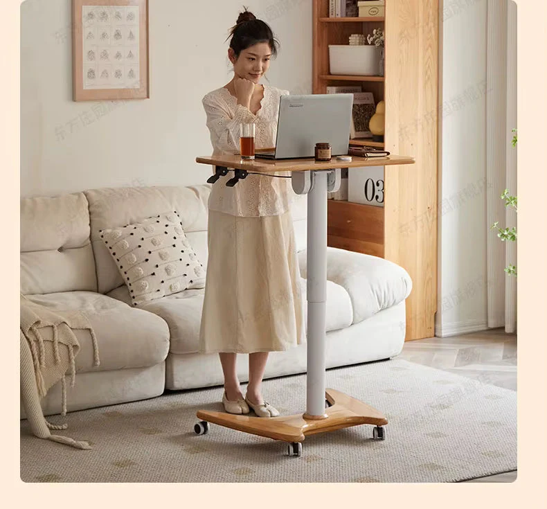 Work Everywhere Ergonomic Adjustable Rolling Desk - Image 9