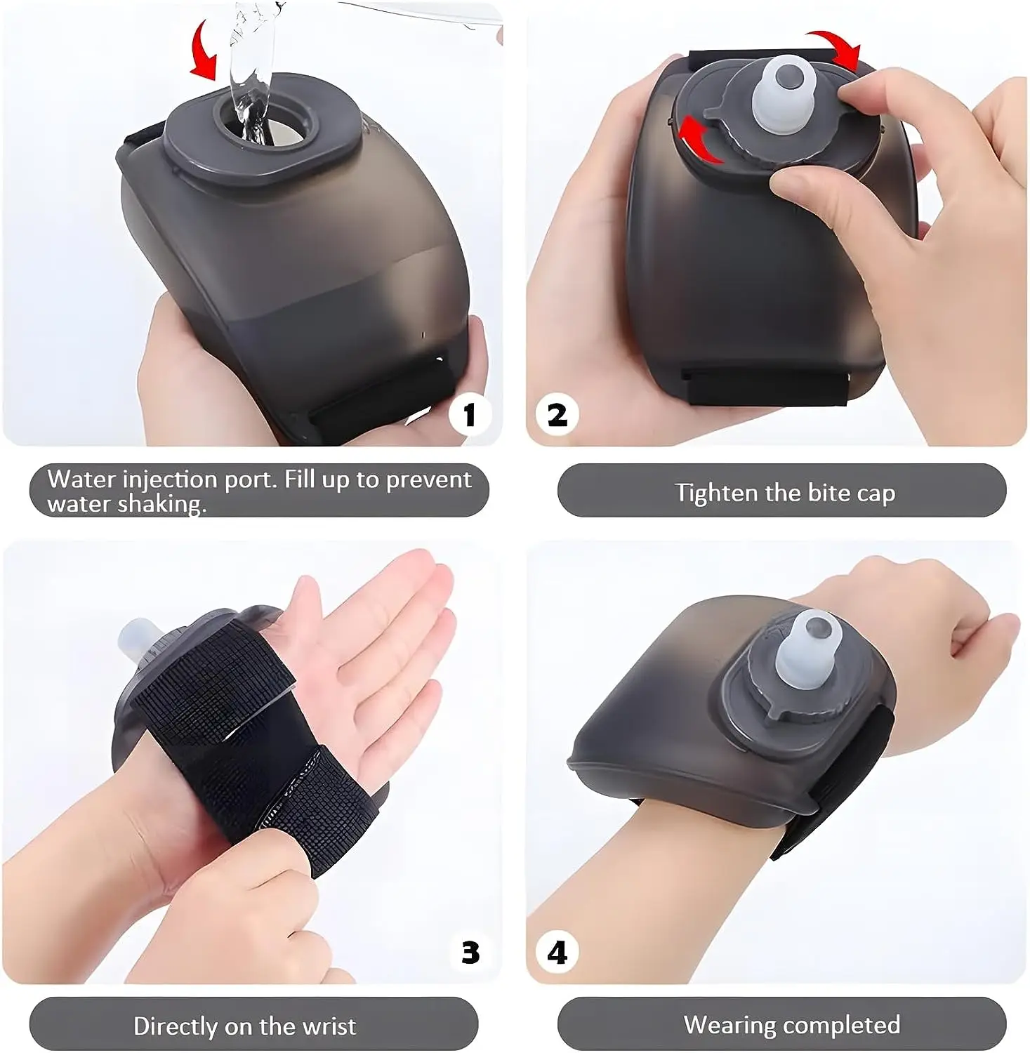 Wristband Hands-Free Water Bottle - Image 4
