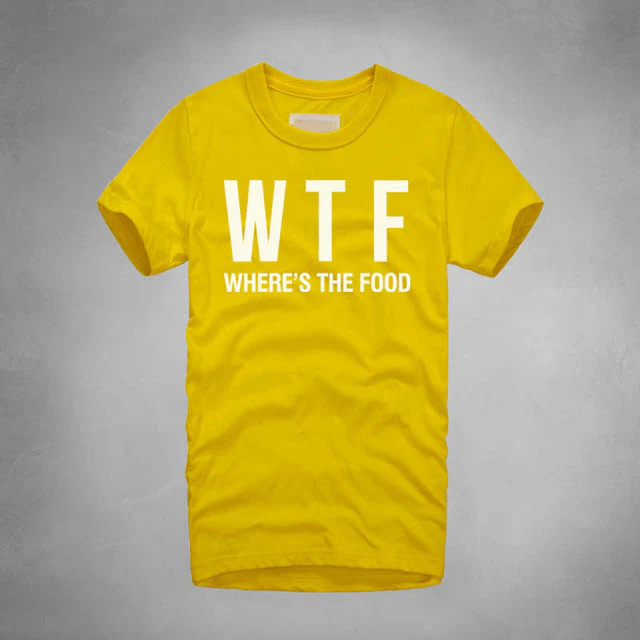 WTF Where Is The Food T-shirt - Image 13
