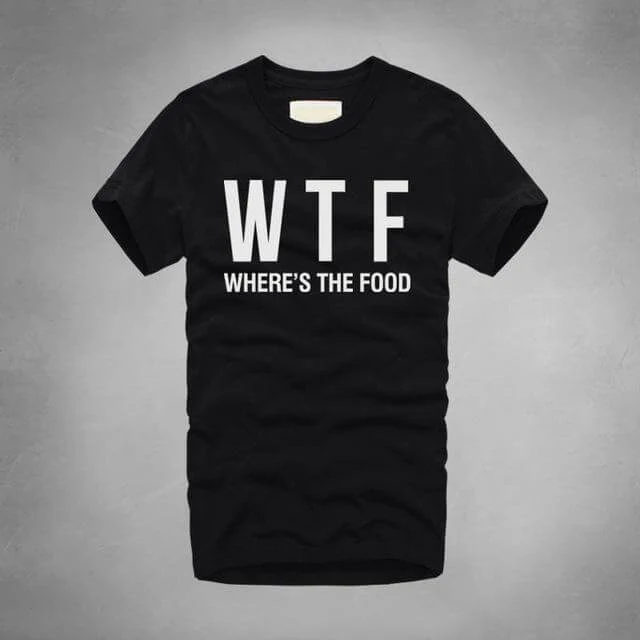 WTF Where Is The Food T-shirt - Image 9