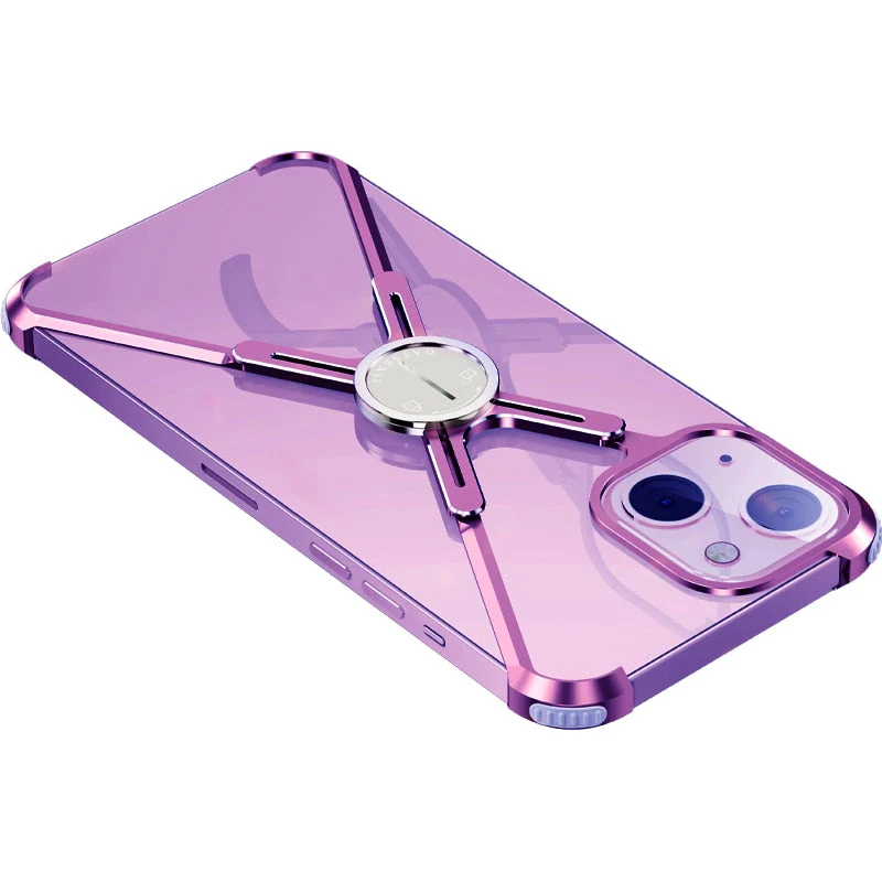 X Shaped Metal iPhone Back Cover Case - Image 8