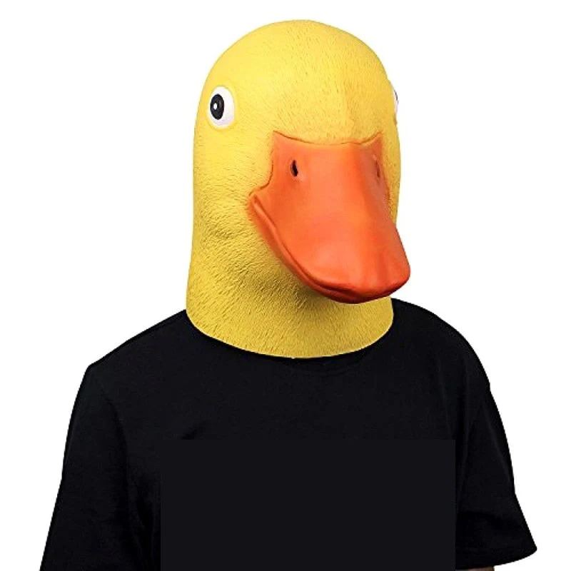 Yellow Duck Soft Cosplay Mask - Image 2