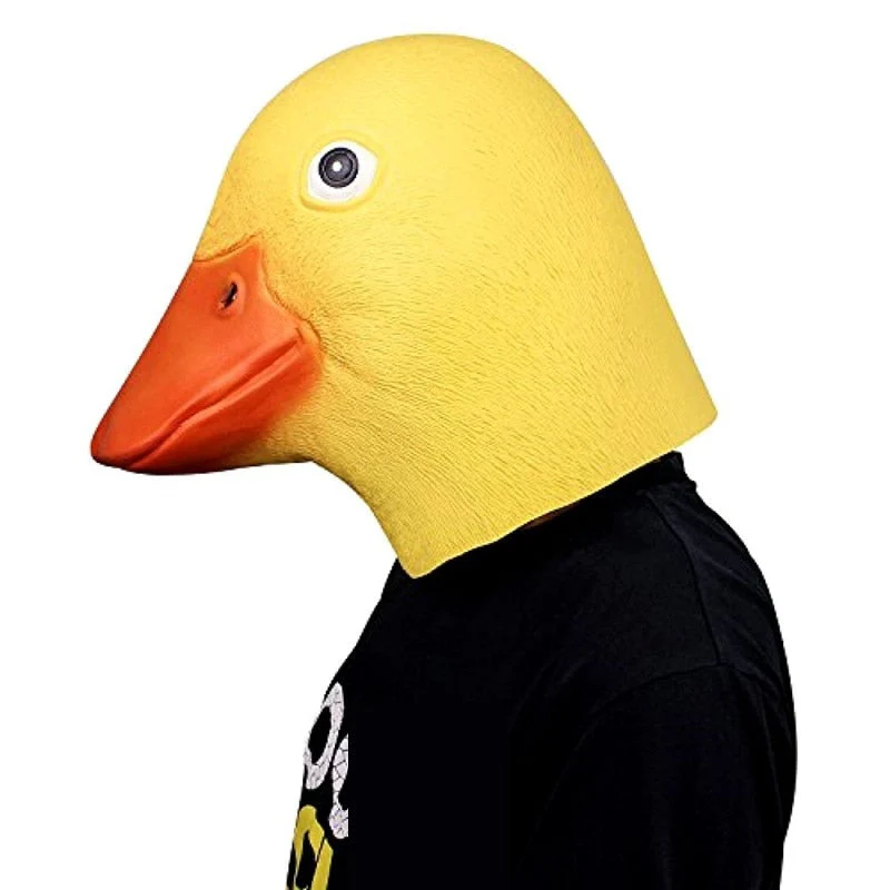 Yellow Duck Soft Cosplay Mask - Image 6