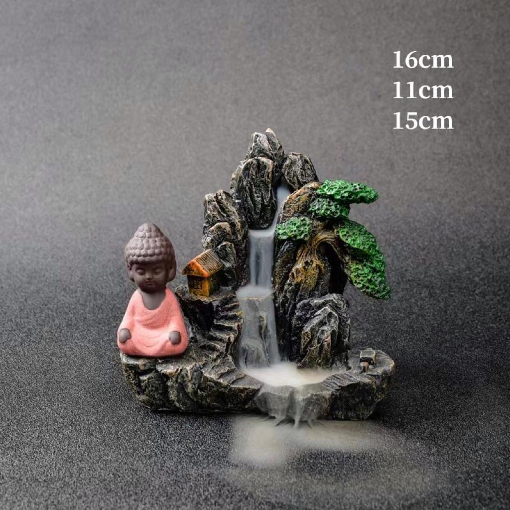 Zen Aromatherapy Decorative Backflow Relaxing Incense Burner - Image 7