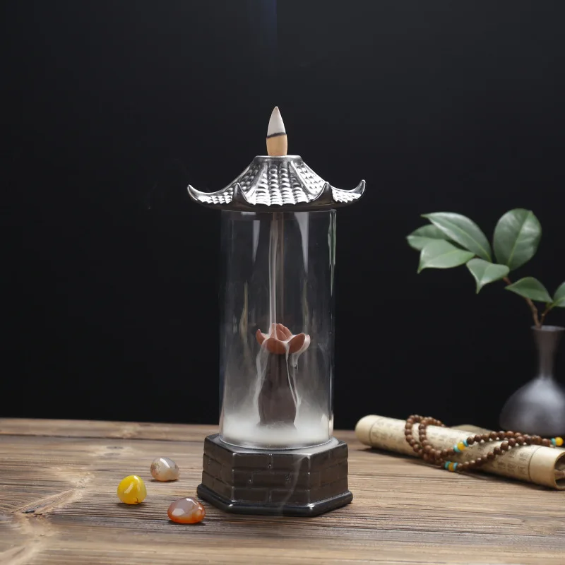 Zen Serenity Smoke Meditation Waterfall Burner - Image 10