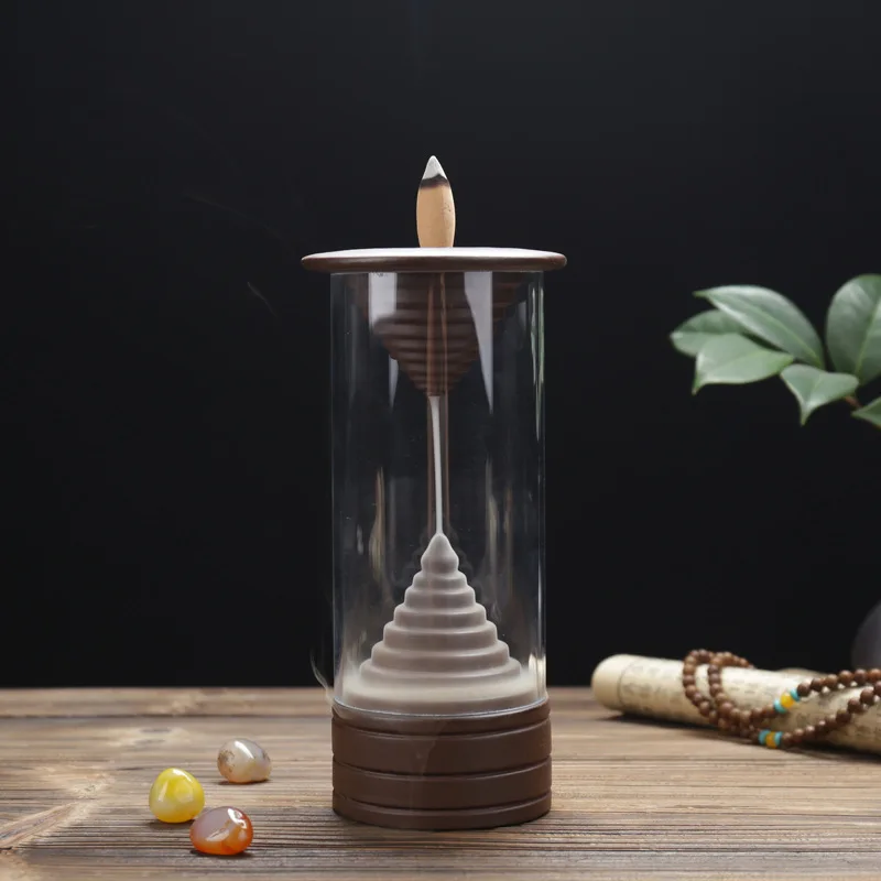Zen Serenity Smoke Meditation Waterfall Burner - Image 11