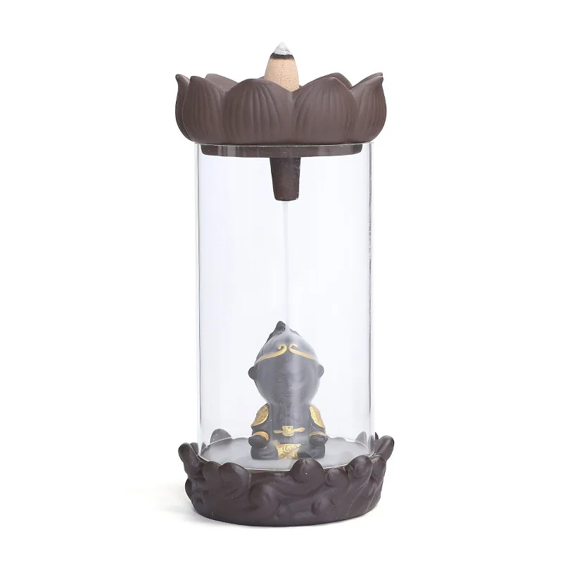 Zen Serenity Smoke Meditation Waterfall Burner - Image 12