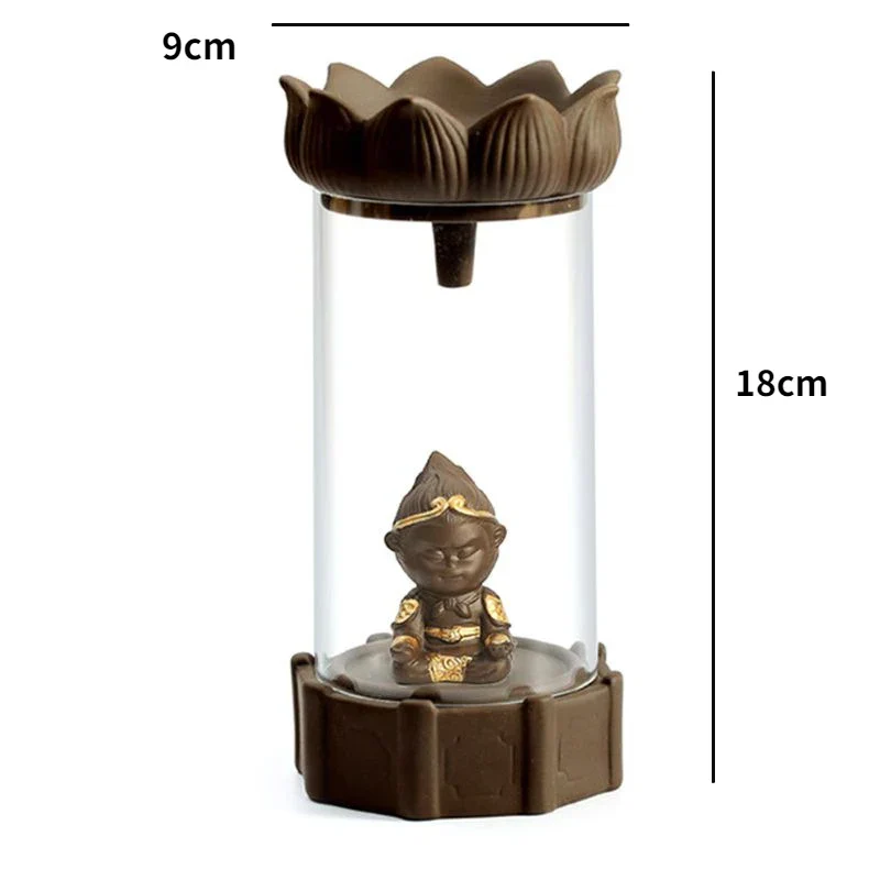 Zen Serenity Smoke Meditation Waterfall Burner - Image 13