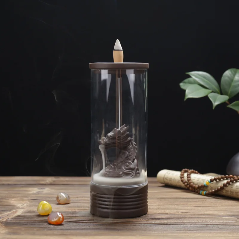 Zen Serenity Smoke Meditation Waterfall Burner - Image 3
