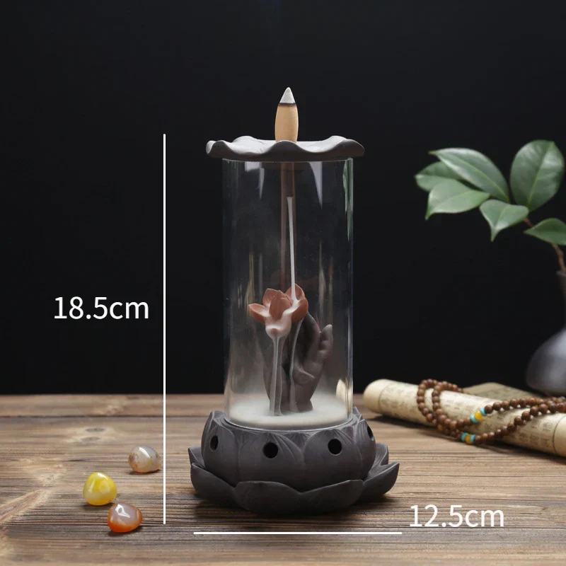 Zen Serenity Smoke Meditation Waterfall Burner - Image 7